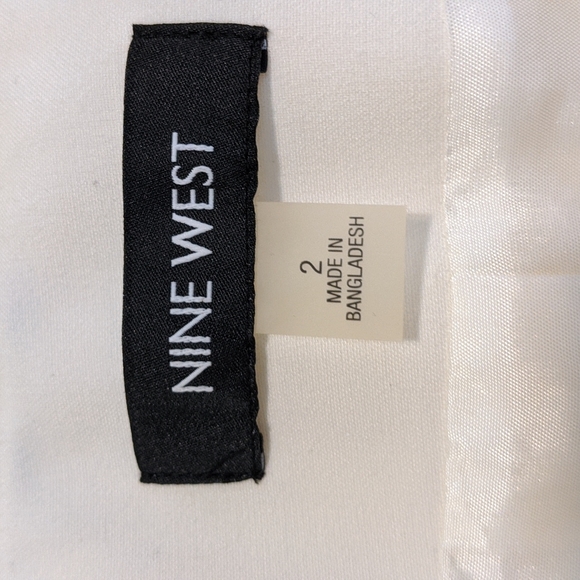 Nine West Jacket NWT Size 2 Cream and Black - Picture 3 of 7